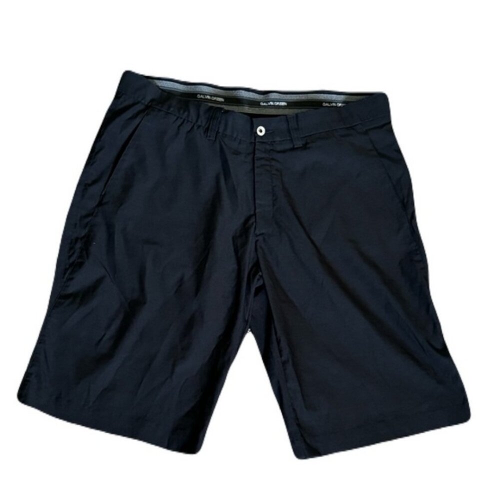 Galvin Green 40 Black Golf Shorts